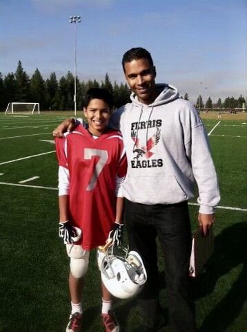 Guillory and dad young